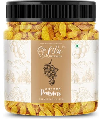 LILA DRY FRUITS Golden Raisins 250g Healthy Iron-Rich Dried Green Grapes Snack