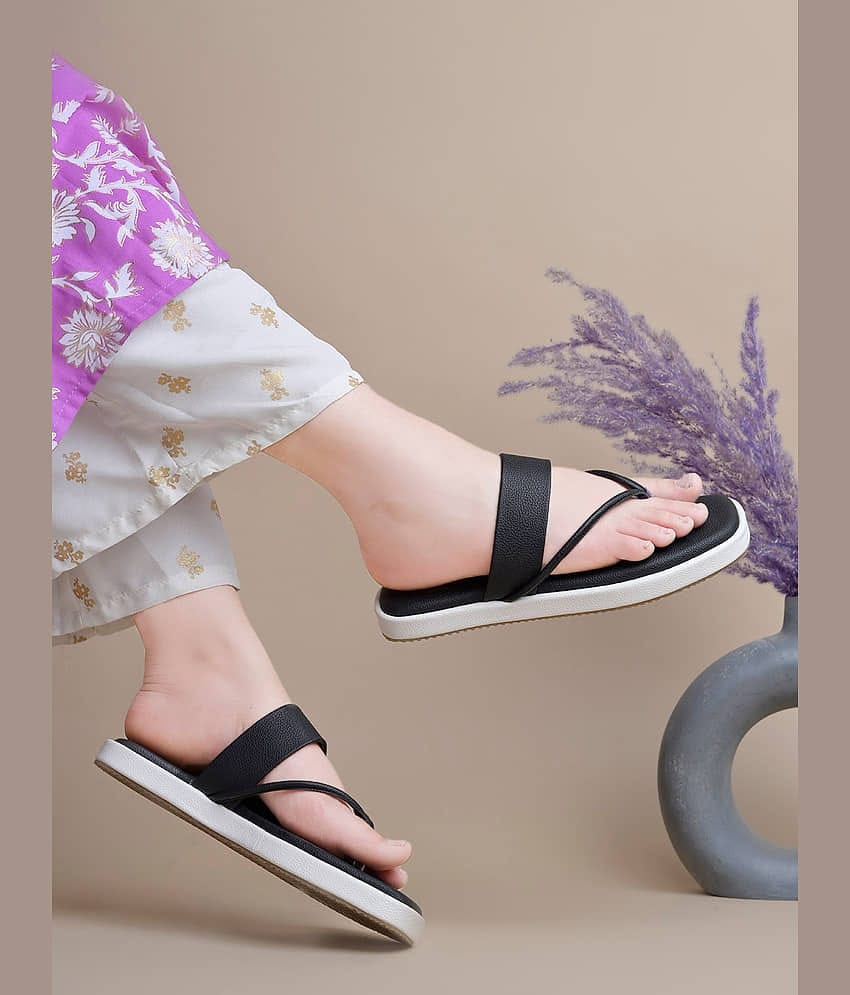 Shoetopia Black Women's Flats