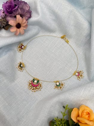 Invisible Chain Jadau Necklace 249