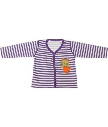 Babeezworld Unisex for Baby 100% Cotton T Shirts ( Purple )