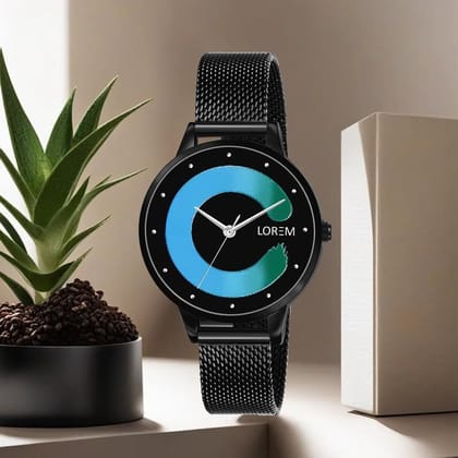 LOREM New Stylish Dial Analog Watch for Women-UF