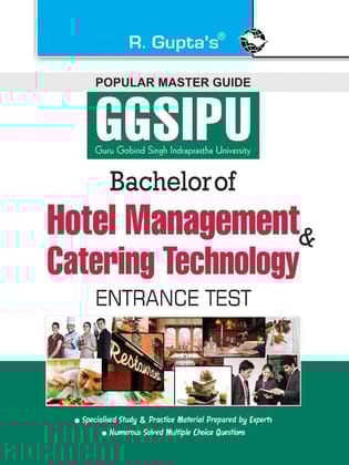 GGSIPU: Bachelor of Hotel Management and Catering Technology (BHMCT) Entrance Test Guide [Paperback] [Mar 24, 2025] RPH Editorial Board