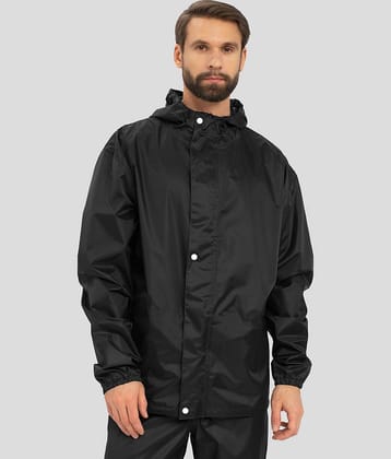 CAMISON Black Polyester Men's Rain Suit ( Pack of 1 )