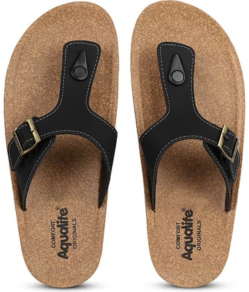 Aqualite Black Men's Daily Slipper
