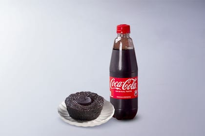 Choco Lava Cake + Coke (475 Ml) (Save 10%)