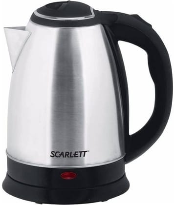 Scarlett 2 Liters 1500 Watts Stainless Steel Electric Kettle