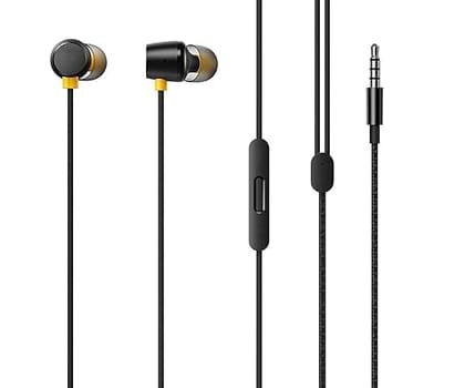 Buds 2 Wired in Ear Earphones with Mic (Black) NEO
