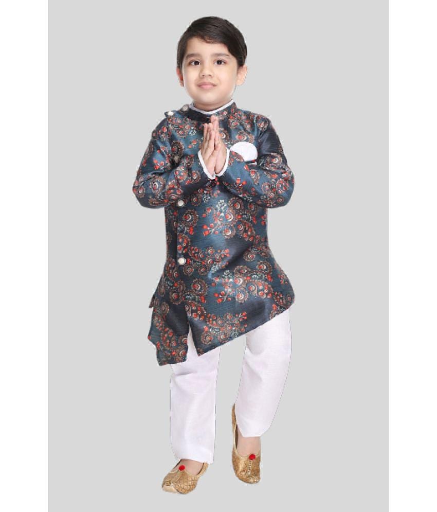 s muktar garments Multicolor Silk Boys ( Pack of 1 ) - None