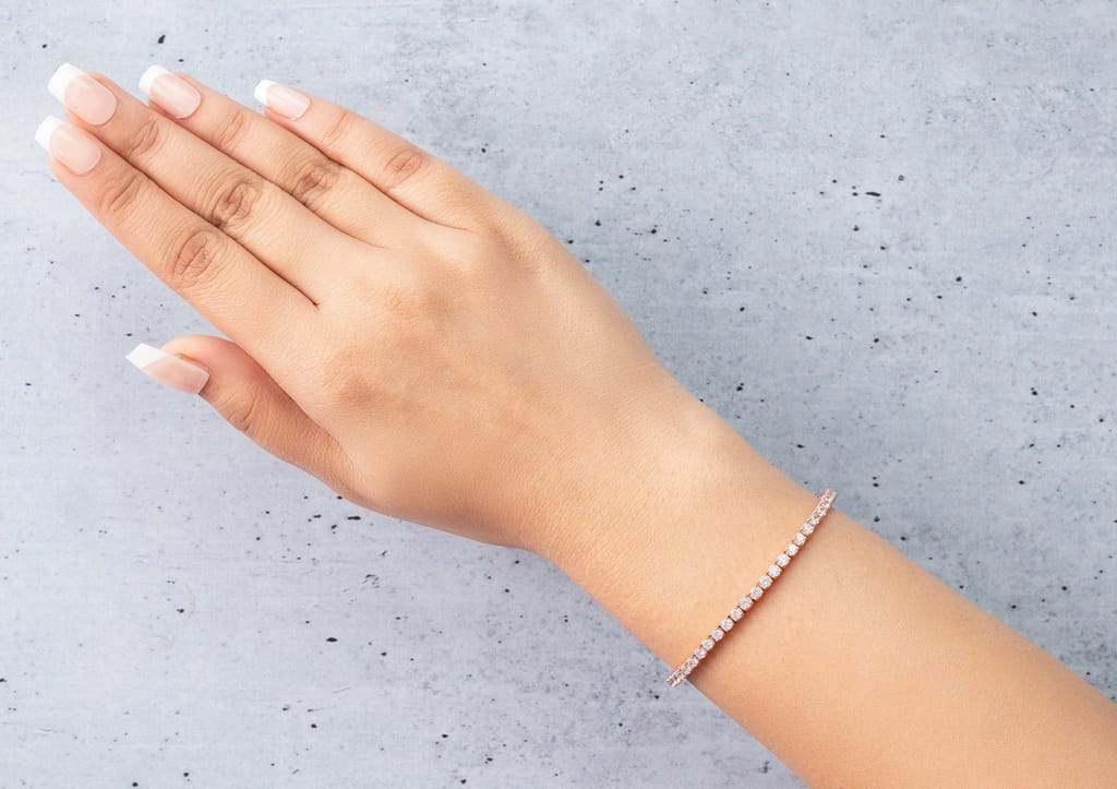 Charming Round Tennis Bracelet