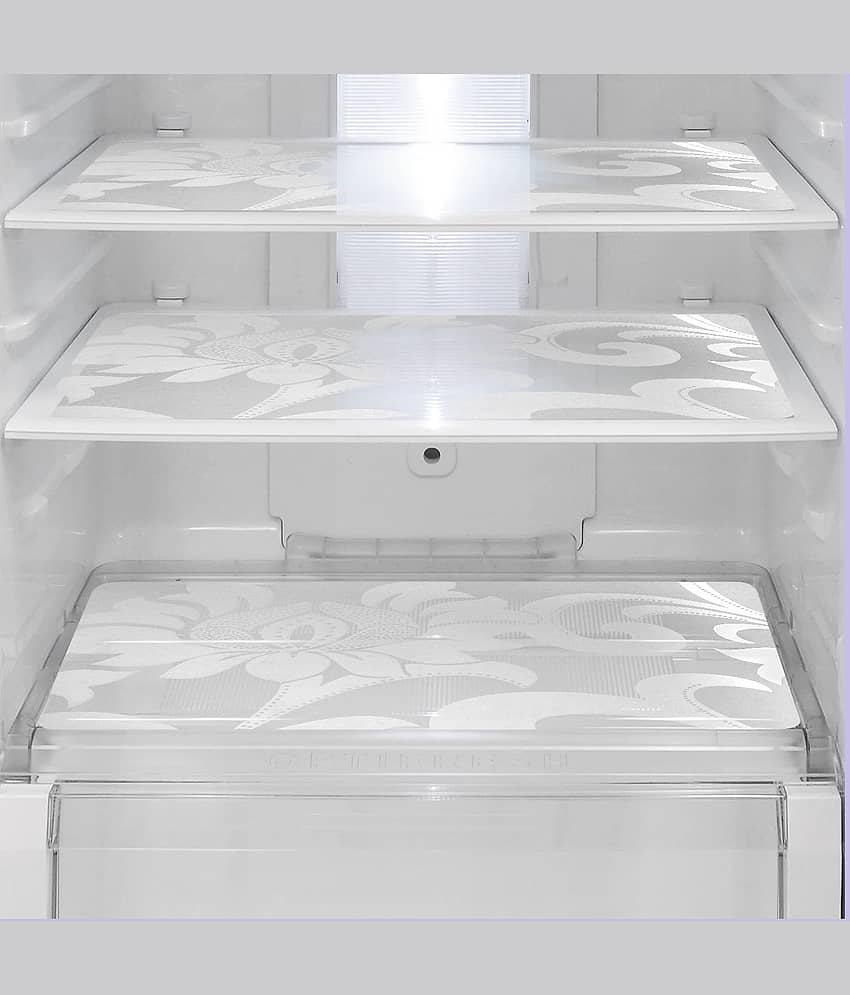 Revexo - PVC Multicolor Fridge Mats ( Pack of 3 )