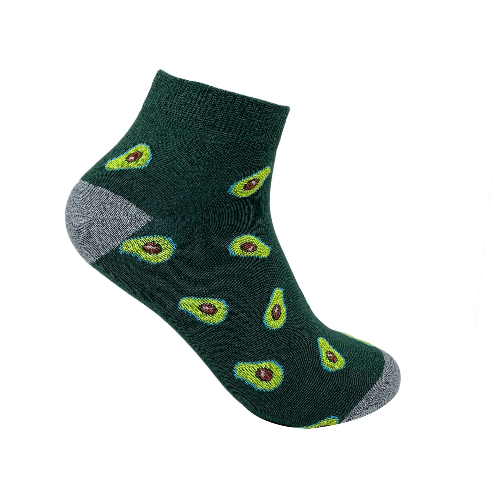 Avocado on Toes Ankle Socks For Men