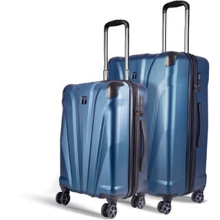 Timus Leolite Expandable Premium Polycarbonate Small  Medium Suitcase Combo(58,68cm)