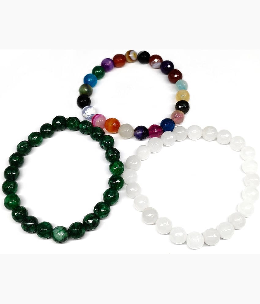 DAIVYA WELLNESS - Multicolor Bracelet ( Pack of 3 )