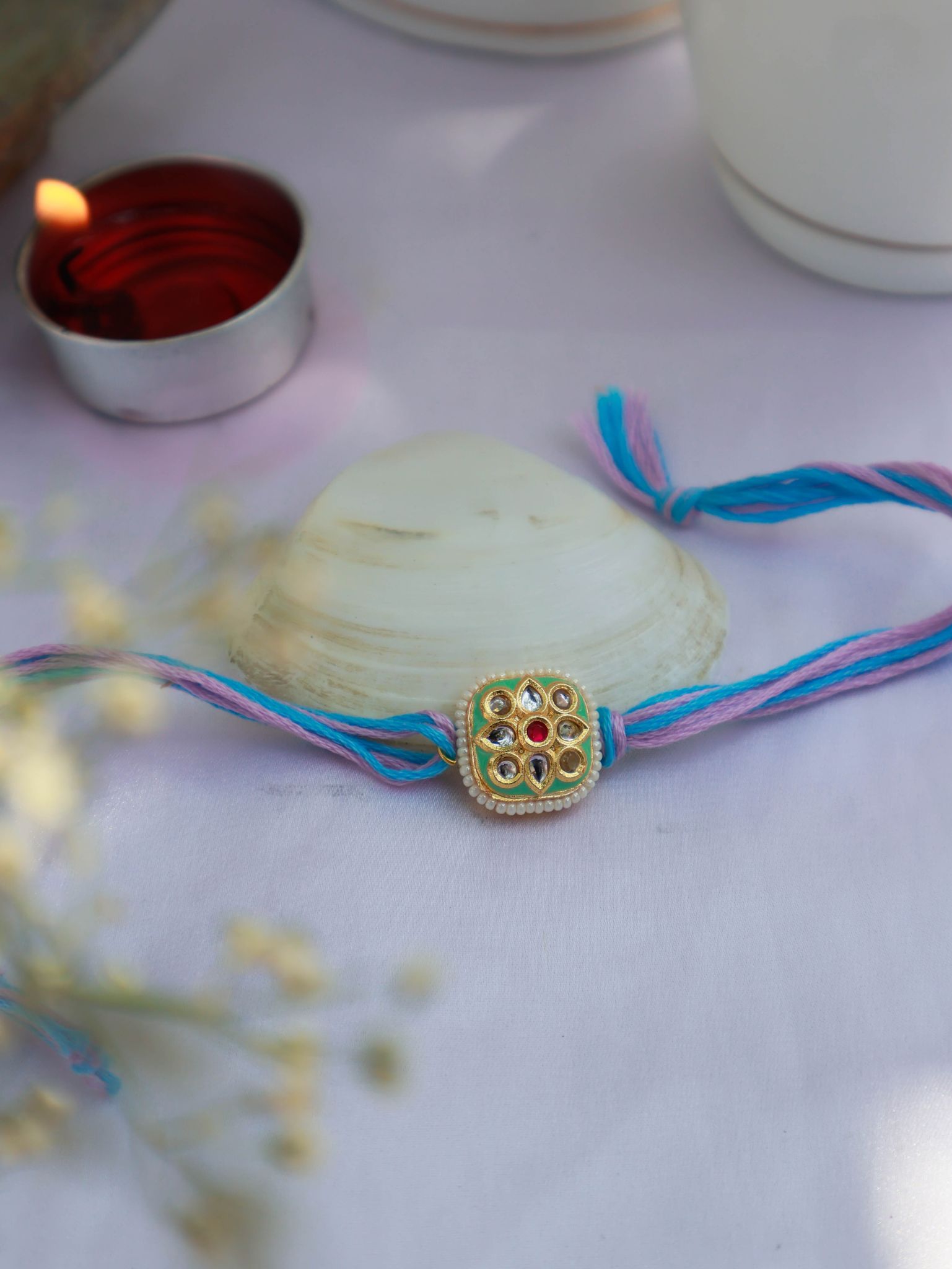 Ujesh Multicolored Rakhi-Multicolored