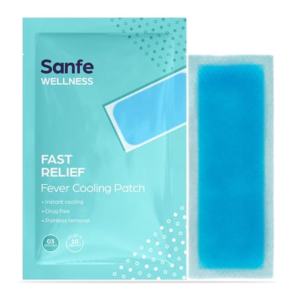 Sanfe Fever Cooling Patch - Pack of 3 Sanfe Fever Cooling Patch - Pack of 3