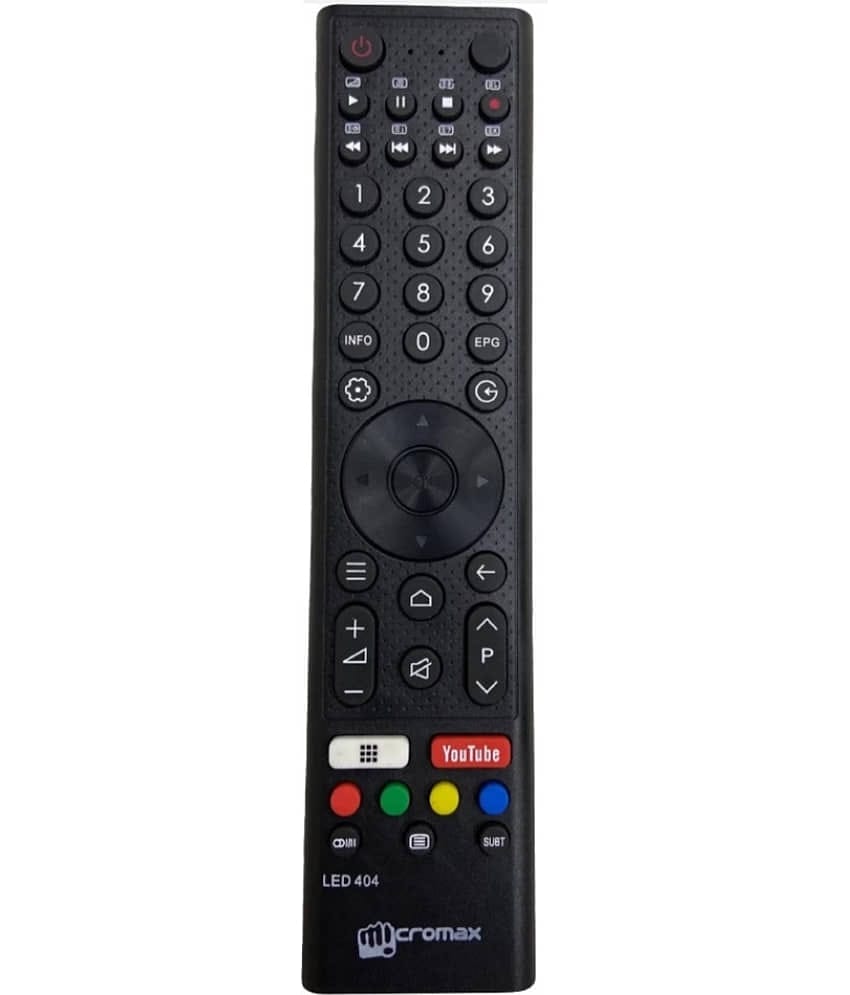 SUGNESH New TvR-60 TV Remote Compatible with Micromax Smart led/lcd