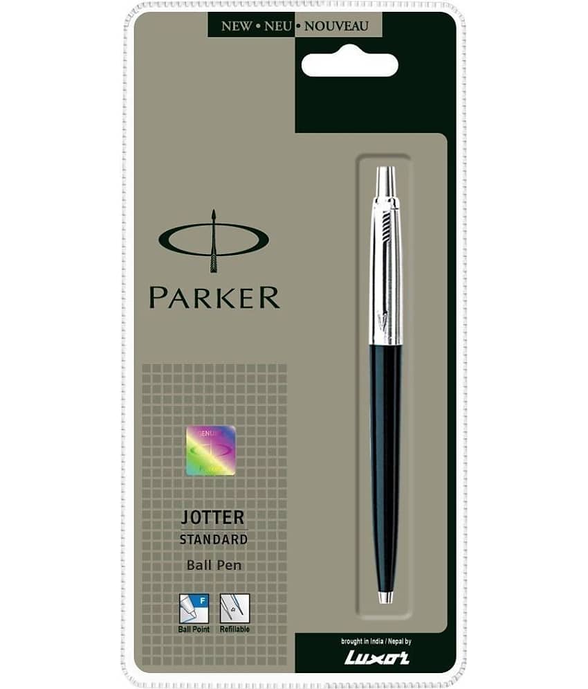 Parker Jotter Standard CT Ball Pen (Black), Pack Of 6