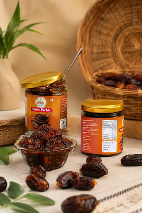 Dates Pickle | Traditional Sweet & Spicy Indian Condiment