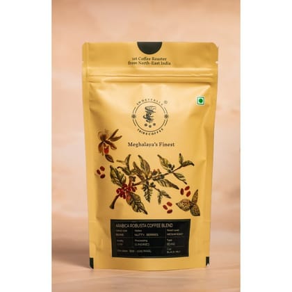 MEDIUM ROASTED COFFEE BEANS - 100 gm - 100 gm