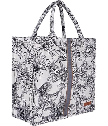 ENSAC Grey Cotton Lunch Bag Pack of 1