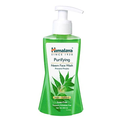 Himalaya Purifying Neem Face Wash, 200 Ml Himalaya Purifying Neem Face Wash, 200 Ml