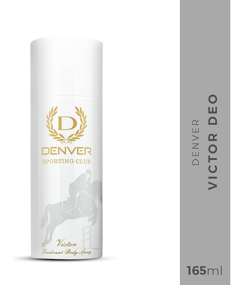 DENVER Sporting Club Victor Deo Long Lasting Deodorant Spray - For Men 165 ml, (Pack of 1)