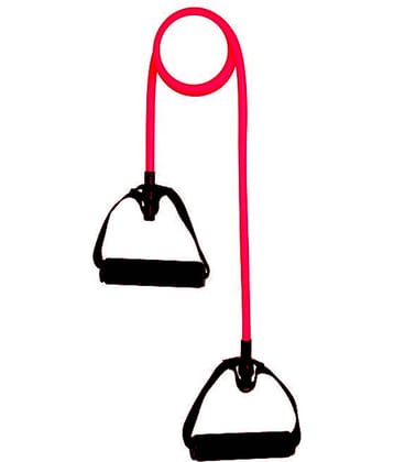 Tigon Toning Tube Hard (Red) Resistance Tube,   Your Perfect Workout Bands For Resistance Training, Physical Therapy, Home Workouts