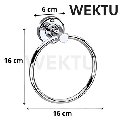 Wektu Chrome Towel Ring/1PC/Stainless steel