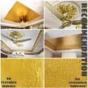 1001 Glossy Universal Metalic Paint Gold | Smooth Luxury Finish | Idea For Walls,Gypsum Celling & Art, Craft & Paints Work.