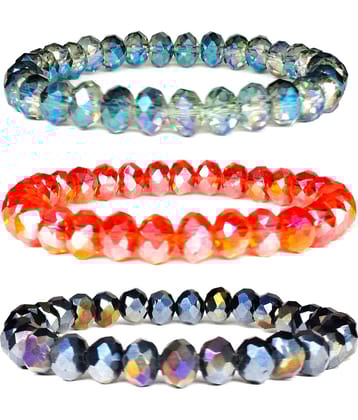 DAIVYA WELLNESS - Multicolor Bracelet ( Pack of 3 )