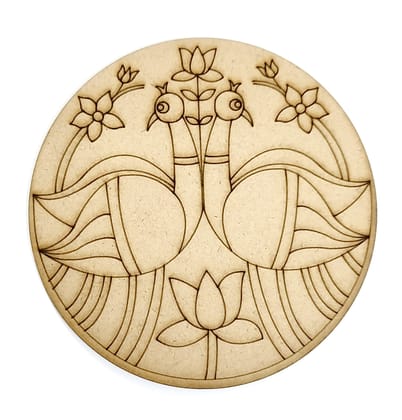 Brand Zero Pre Marked MDF Base - Design 2007 - Select Your Preference Of Size & Thickness