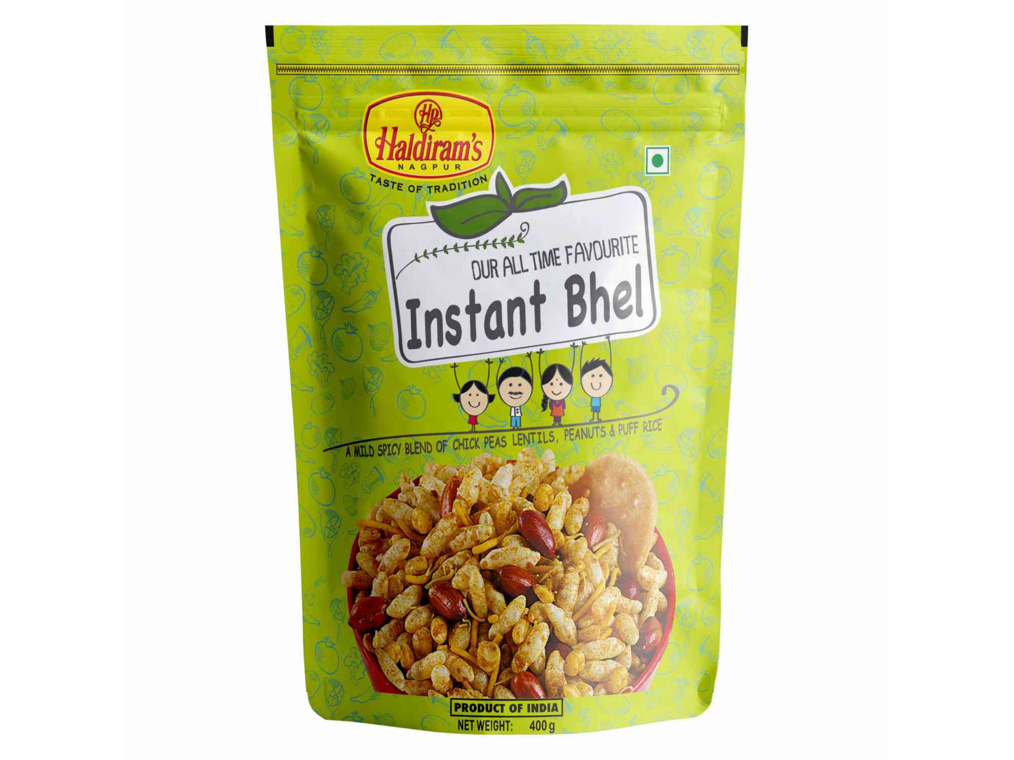 Haldiram's Instant Bhel Namkeen - 400 gm