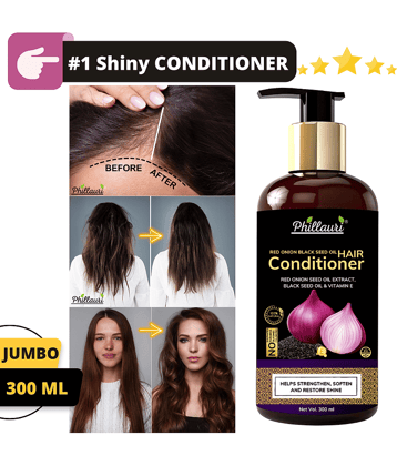 Phillauri Red onion Blackseed Conditioner For Smooth and Shine (300 ml)