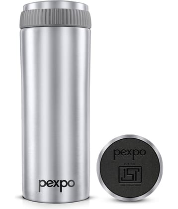 Pexpo crypto Silver Thermosteel Flask ( 450 ml )