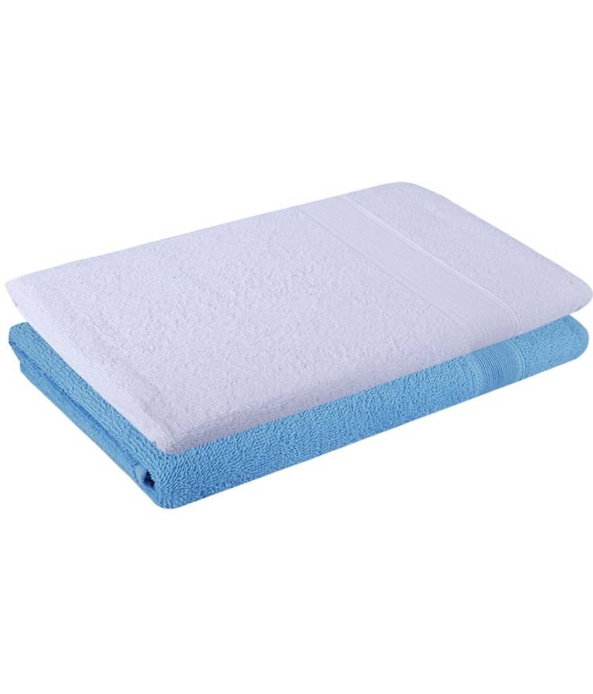 Dollar Cotton Striped 500 -GSM Bath Towel ( Pack of 2 ) - Multicolor