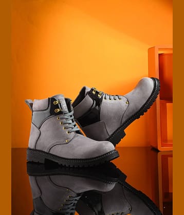 Footloose Gray Men's Casual Boots