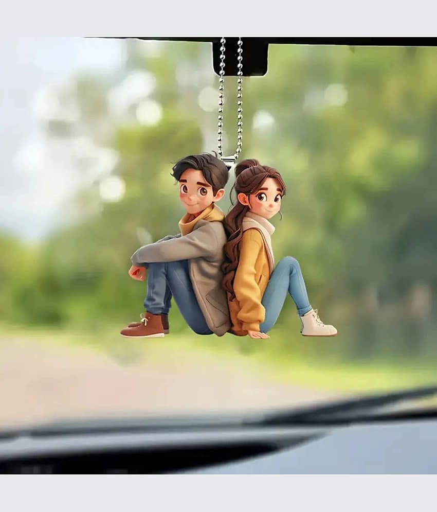 Flenzy Polyresin Car Hanging For Car ( Pack of 1 )