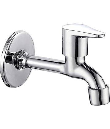 Bathfax FUSION STAINLESS STEEL LONG BIB TAP (PACK OF 1) Steel Bathroom Tap (Bib Cock)