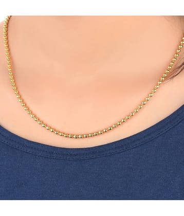 AanyaCentric Gold Plated Chain ( Set of 1 )