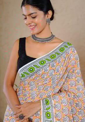 Jaipur Hand Block Print Sarees
