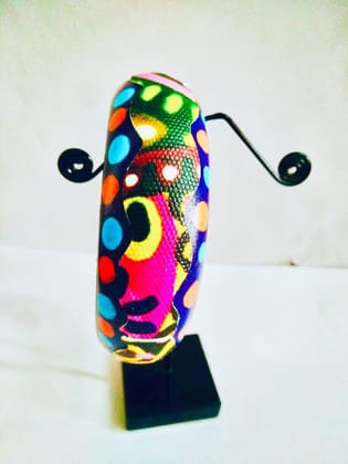 A Quirky Affair - Polka Dot Purple Bangle