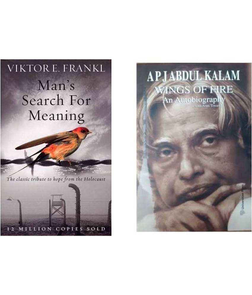 ( Unico books 2 ) Man's Search For Meaning & Wings Of Fire An Autobiography Paperback