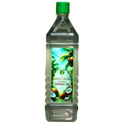 Wood Pressed Coconut Oil - 1 L - 1 L - 1 BOTTLE