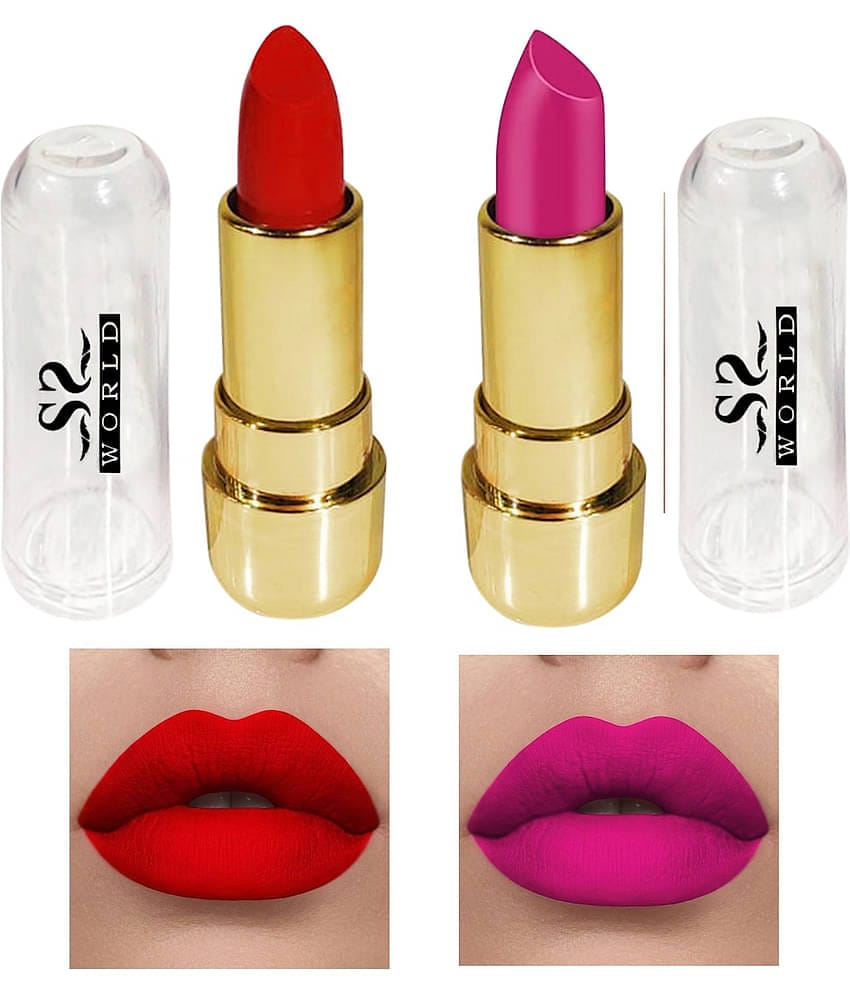 ssworld Hot Pink Creme Lipstick 6