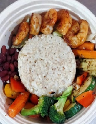 Thai Prawns Buddha Bowl