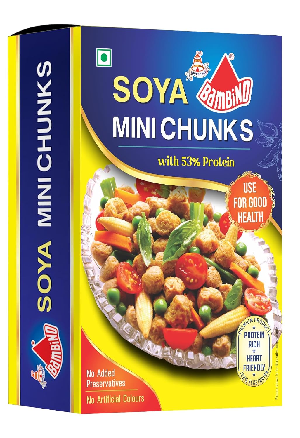 Bambino Soya Mini Chunks 200g