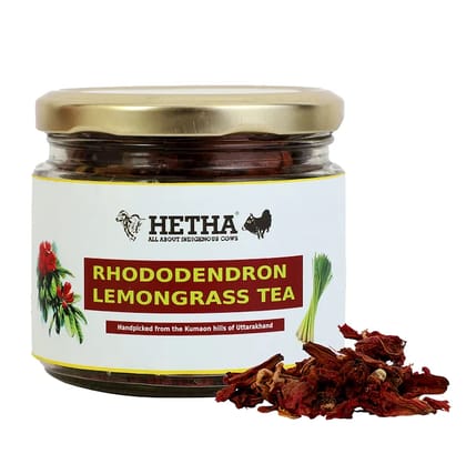 Flower Tea / Rhododendron Lemongrass Tea (Size - 50g) by HETHA Flower Tea / Rhododendron Lemongrass Tea (Size - 50g) by HETHA