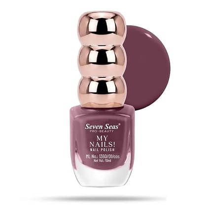 Seven Seas My Nails Nail Polish, High Colour Pay Off, Long Lasting, Quick Drying, Chip Resistant, Non-Staining, 10ml (353, 10ml) Seven Seas My Nails Nail Polish, High Colour Pay Off, Long Lasting, Quick Drying, Chip Resistant, Non-Staining, 10ml (353, 10ml)