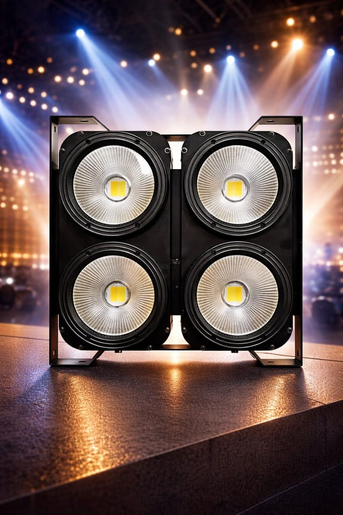 SPARKWORLD 400W Quad COB LED Flood Light | Ultra Bright Stadium & Outdoor High Mast Light | Colour: 4 Eye Blinder - Electricals | Buy online on ZillyBuy