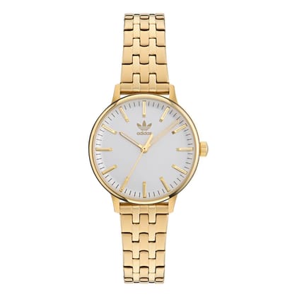 Adidas Originals White Dial Unisex Analog Watch - AOSY23527-White